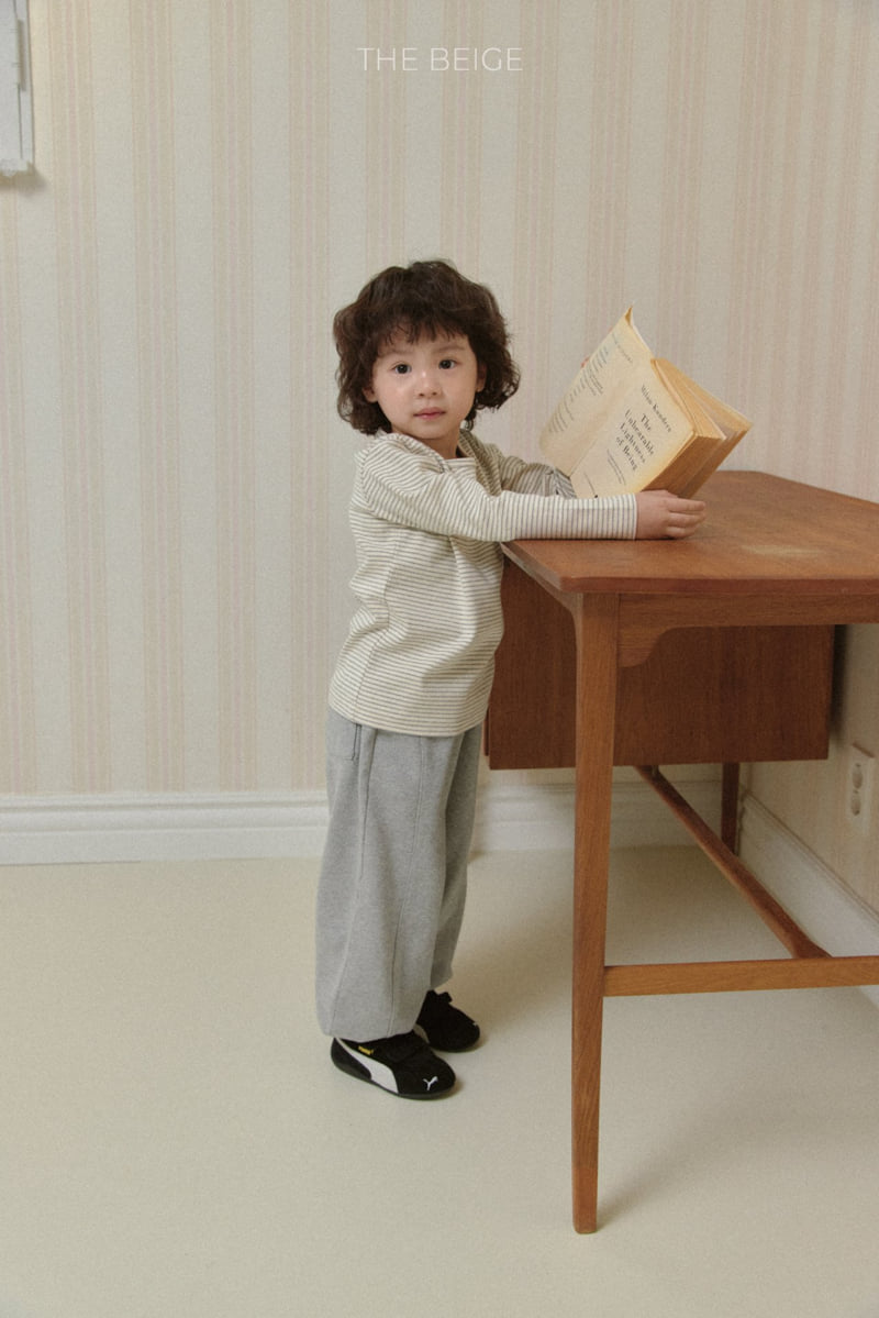 The Beige - Korean Baby Fashion - #babyboutique - Seam Line Jogger Pants - 11