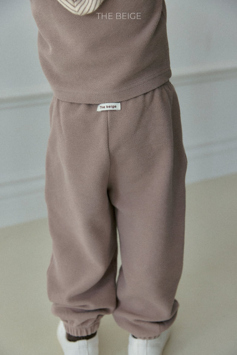The Beige - Korean Baby Fashion - #babyboutique - Span Jogger Pants - 10