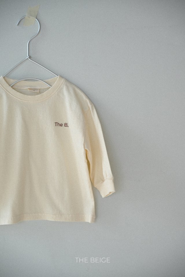 The Beige - Korean Baby Fashion - #babyboutique - The B Long Sleeve Tee - 5