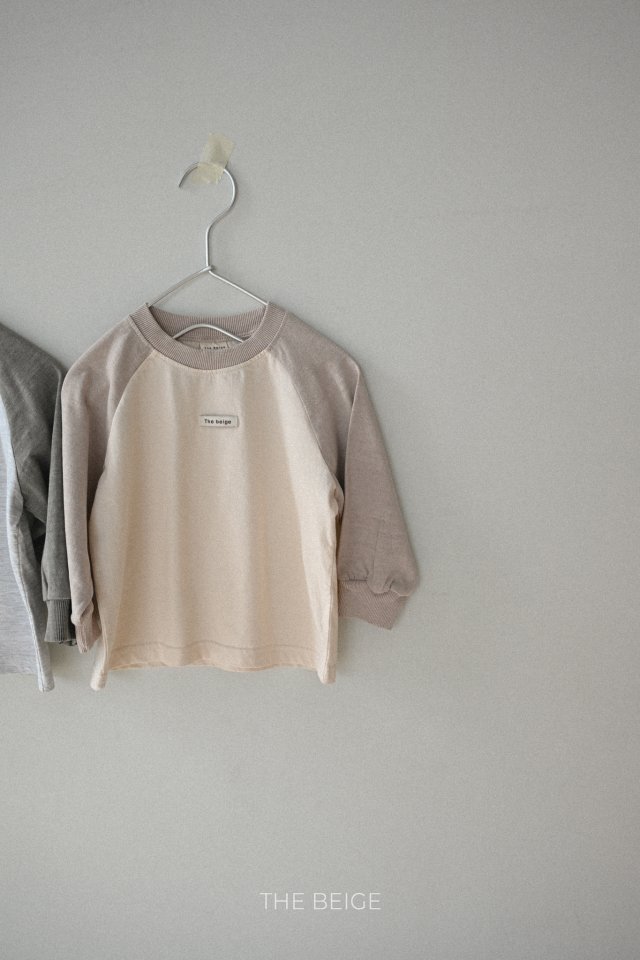 The Beige - Korean Baby Fashion - #babyboutique - Raglan Sleeve Tee - 4