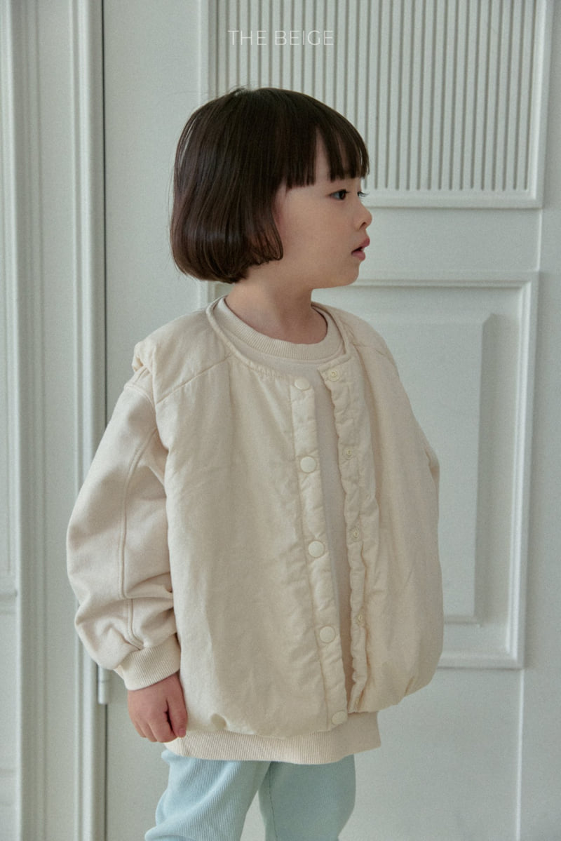 The Beige - Korean Baby Fashion - #babyclothing - Band Padded Vest - 7