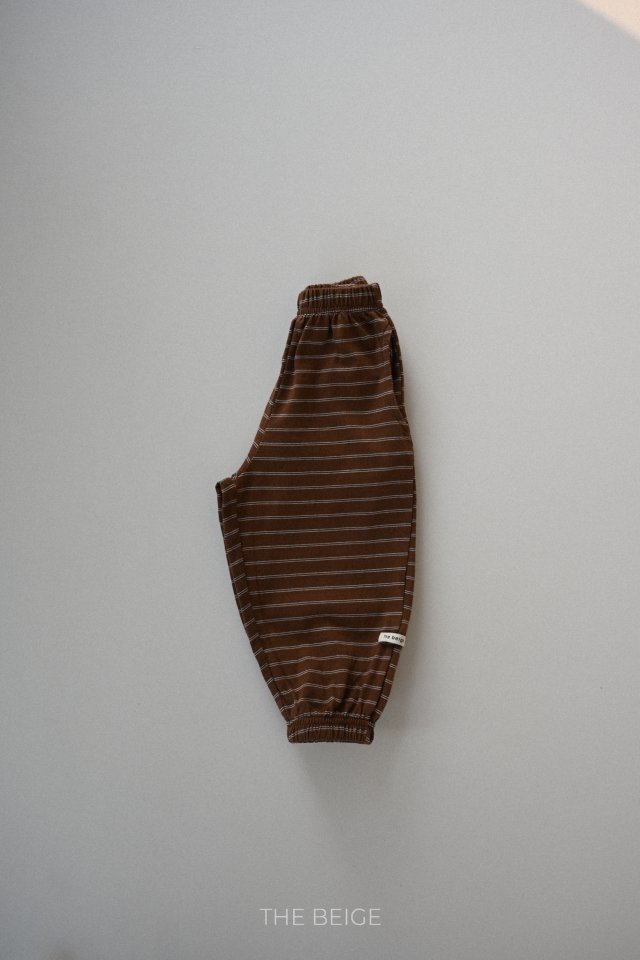 The Beige - Korean Baby Fashion - #babyboutiqueclothing - Spring Stripe Jogger Pants - 4