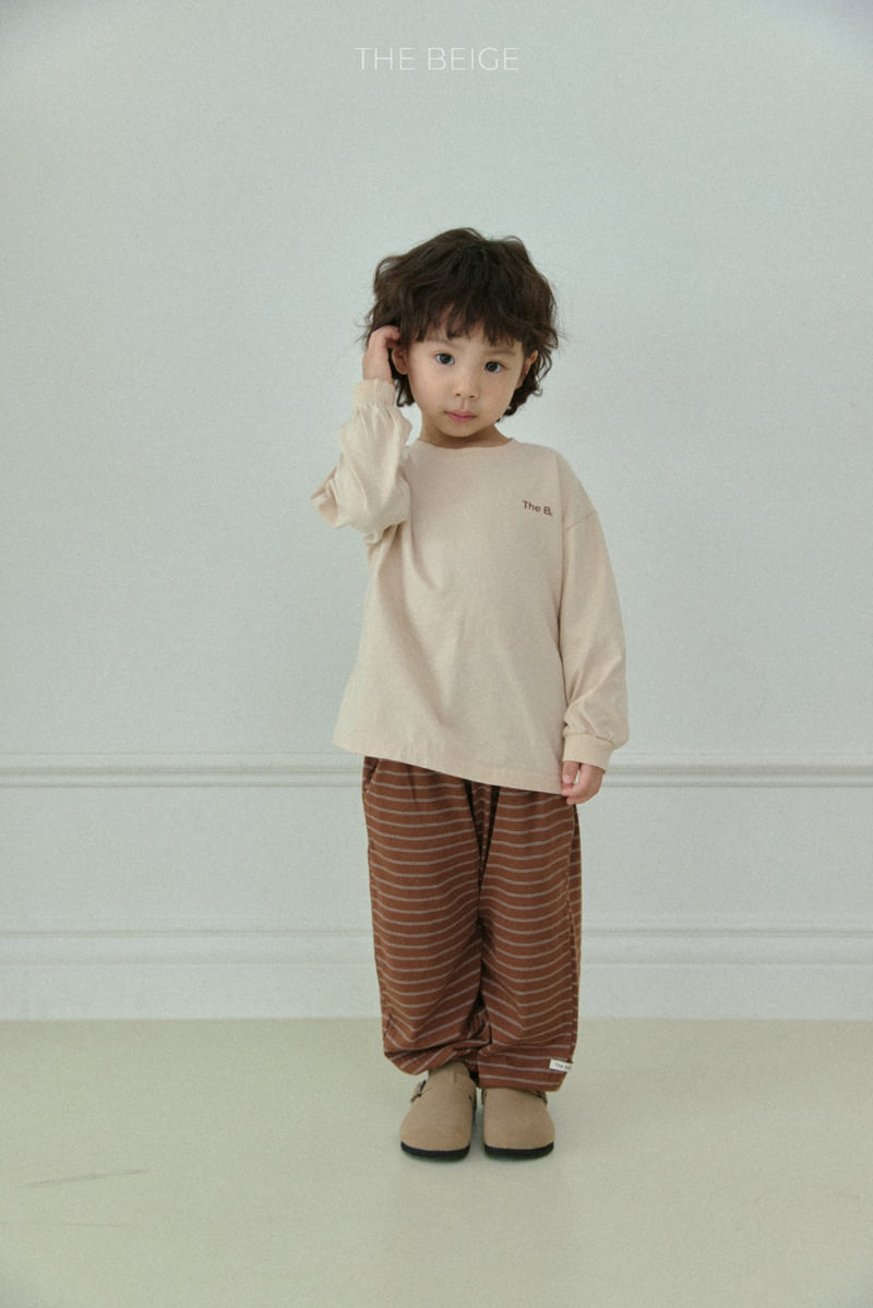 The Beige - Korean Baby Fashion - #babyclothing - The B Long Sleeve Tee - 7