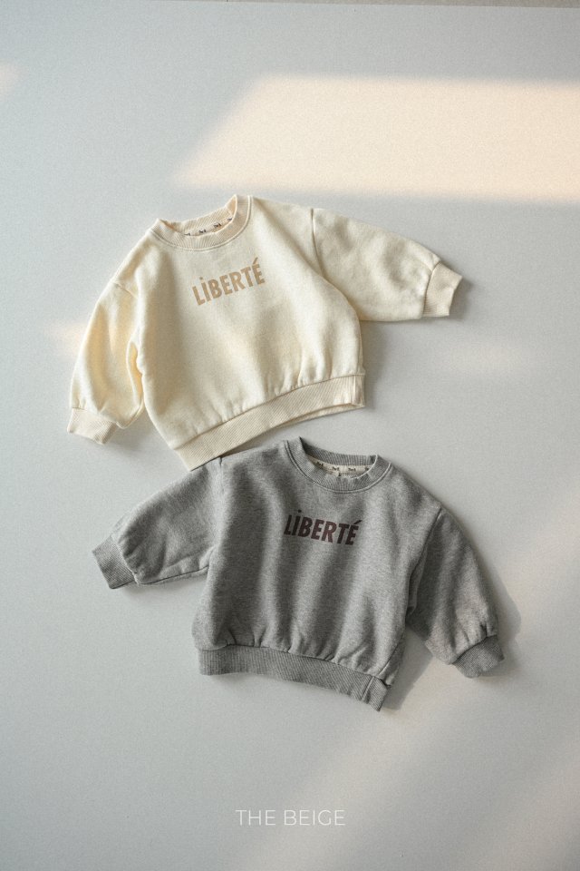 The Beige - Korean Baby Fashion - #babyclothing - Spring Printed Sweatshirt