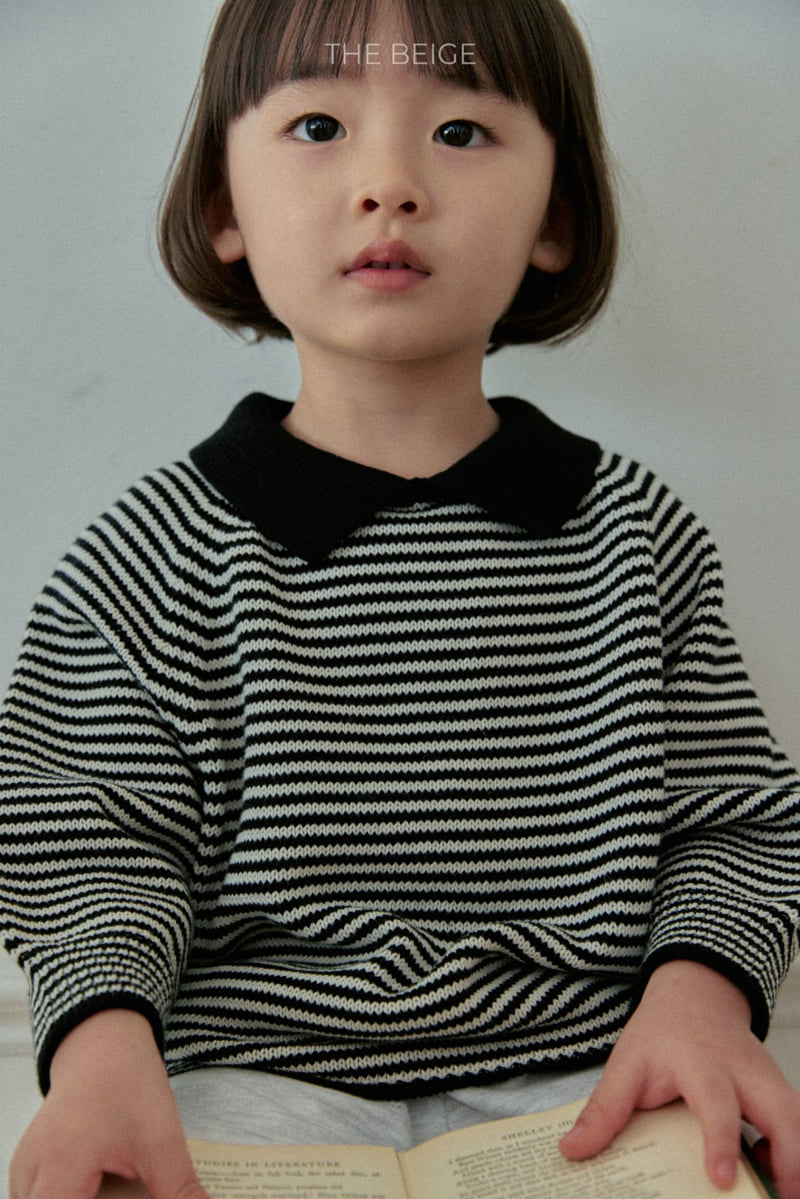 The Beige - Korean Baby Fashion - #babyclothing - Collared Knit - 12