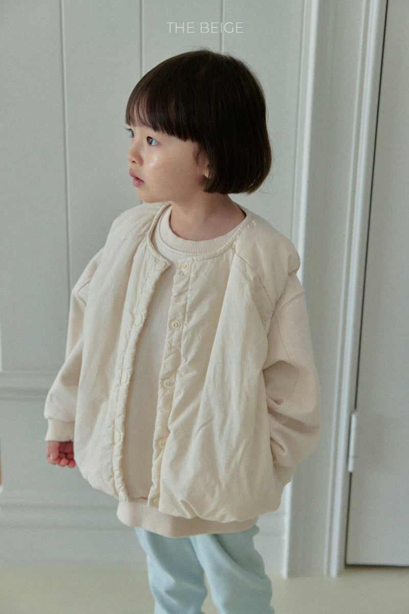 The Beige - Korean Baby Fashion - #babyfashion - Band Padded Vest - 8