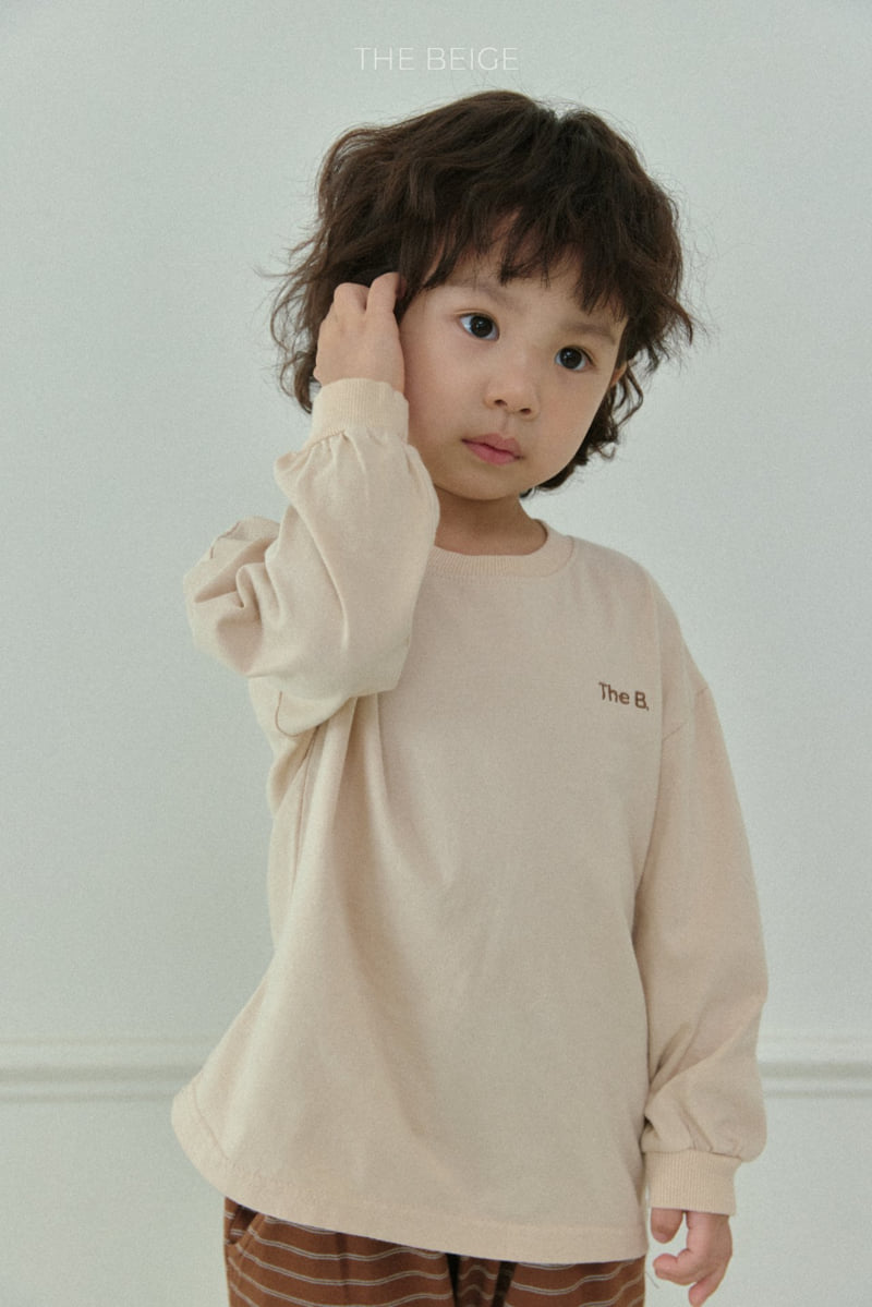 The Beige - Korean Baby Fashion - #babyfashion - The B Long Sleeve Tee - 8