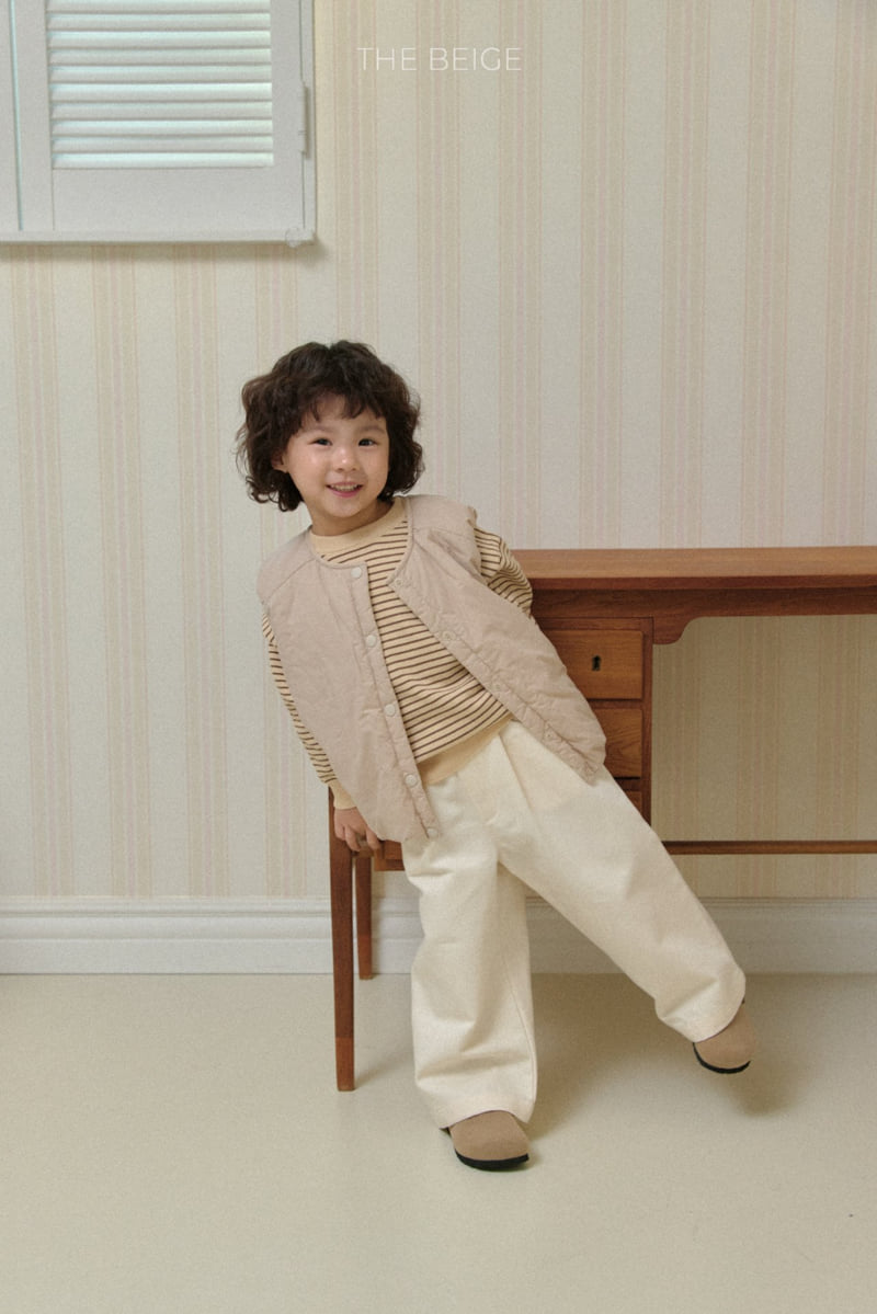 The Beige - Korean Baby Fashion - #babyfever - Denim Wide Pants - 12