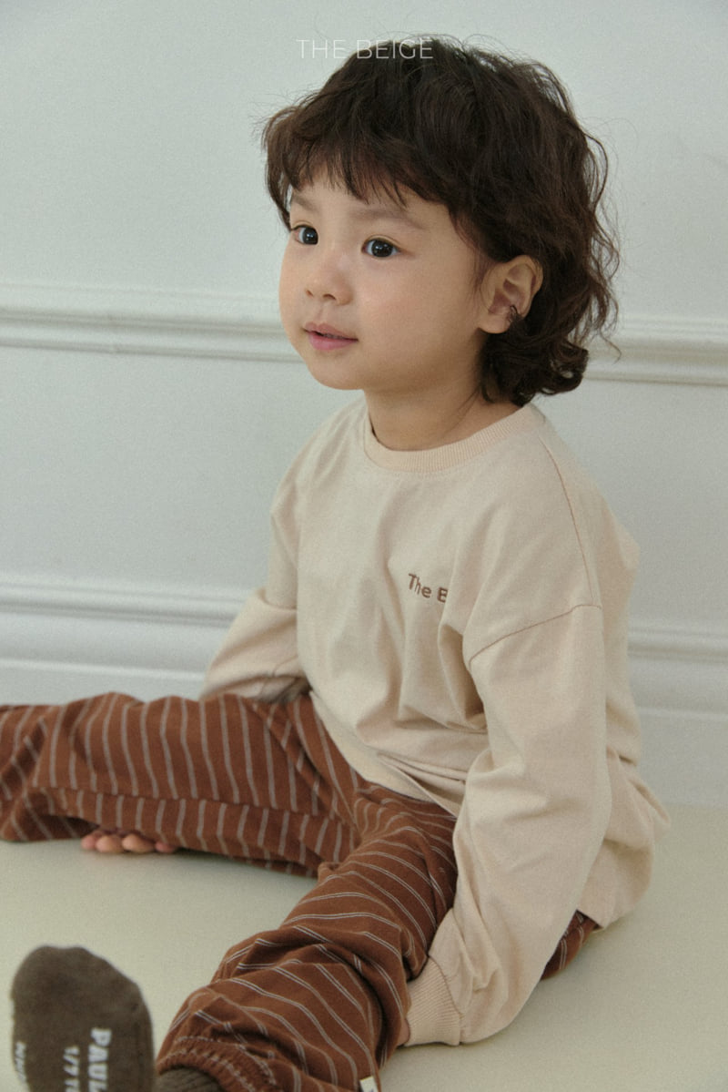The Beige - Korean Baby Fashion - #babyfever - The B Long Sleeve Tee - 9