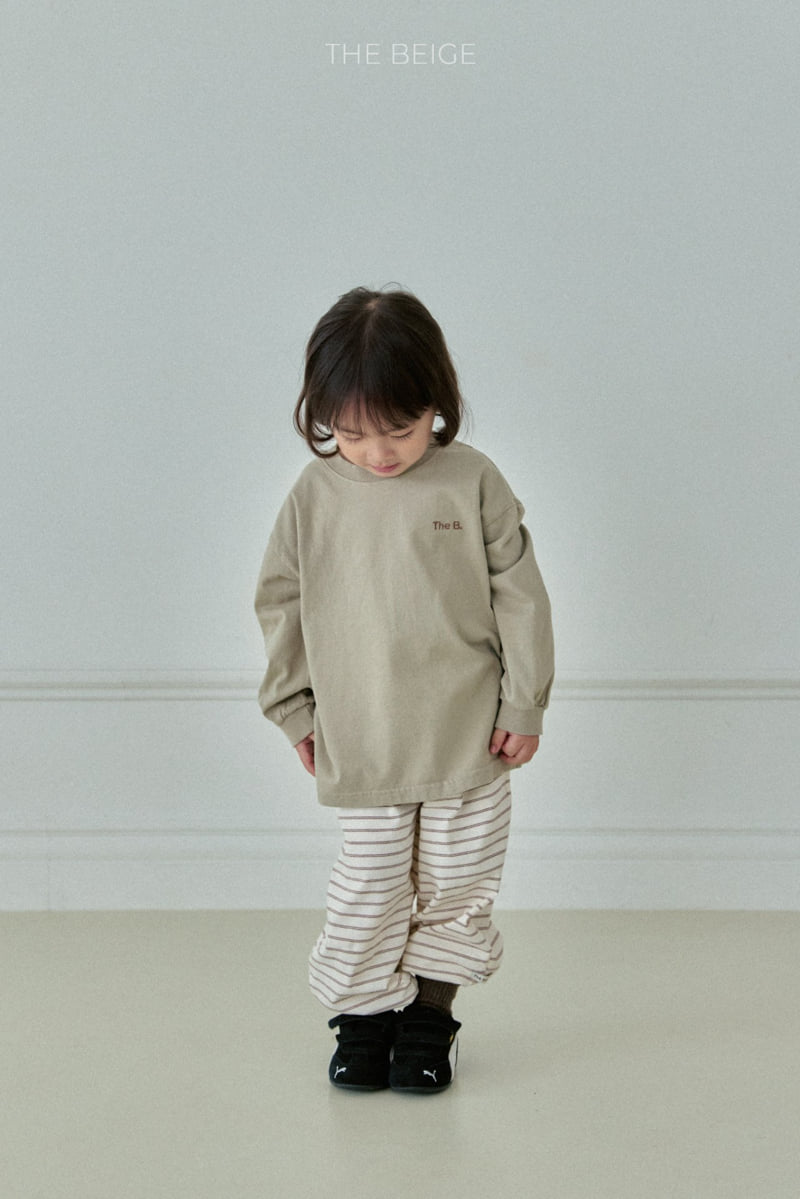 The Beige - Korean Baby Fashion - #babygirlfashion - Spring Stripe Jogger Pants - 7