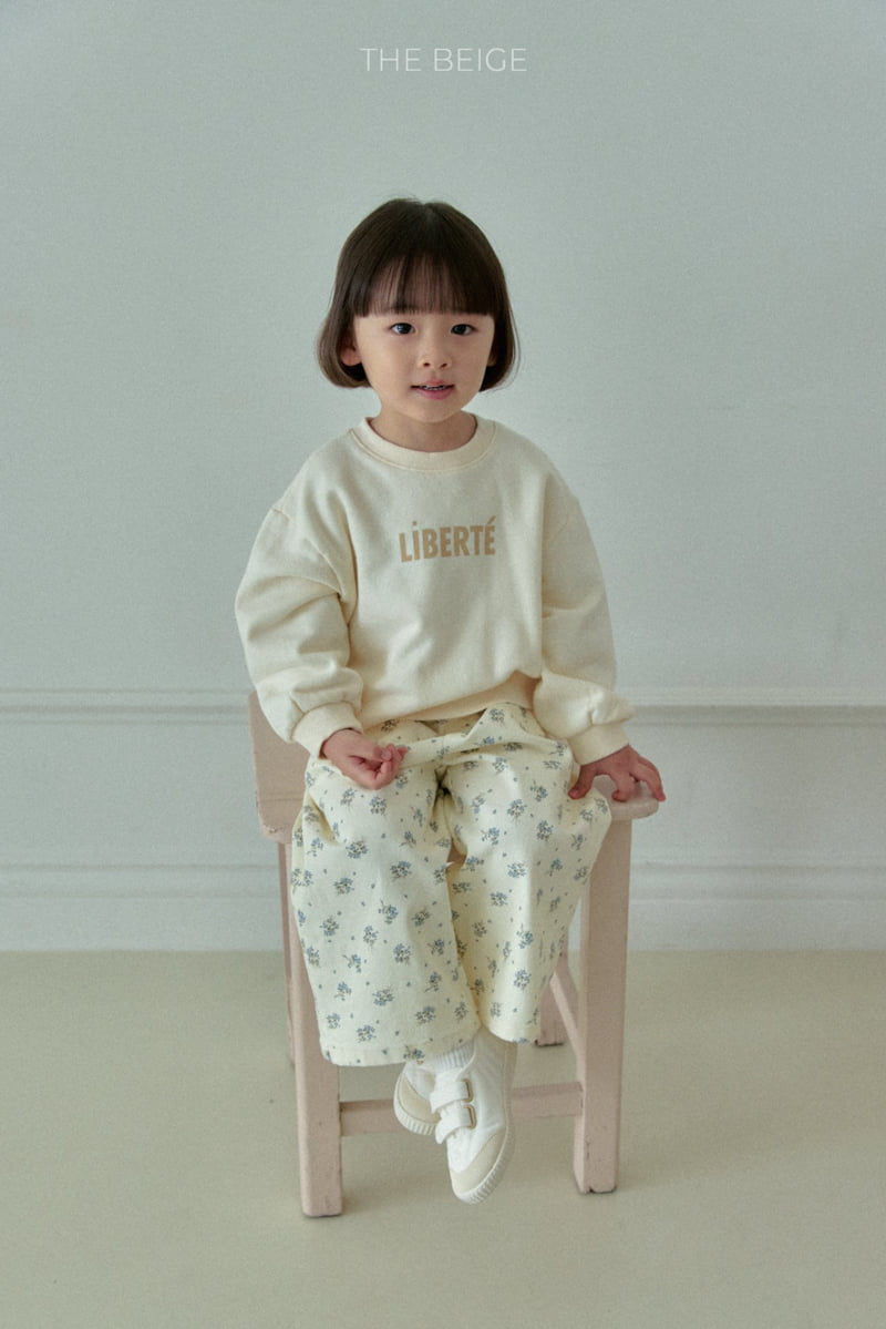 The Beige - Korean Baby Fashion - #babygirlfashion - Patterned Straight Pants - 12