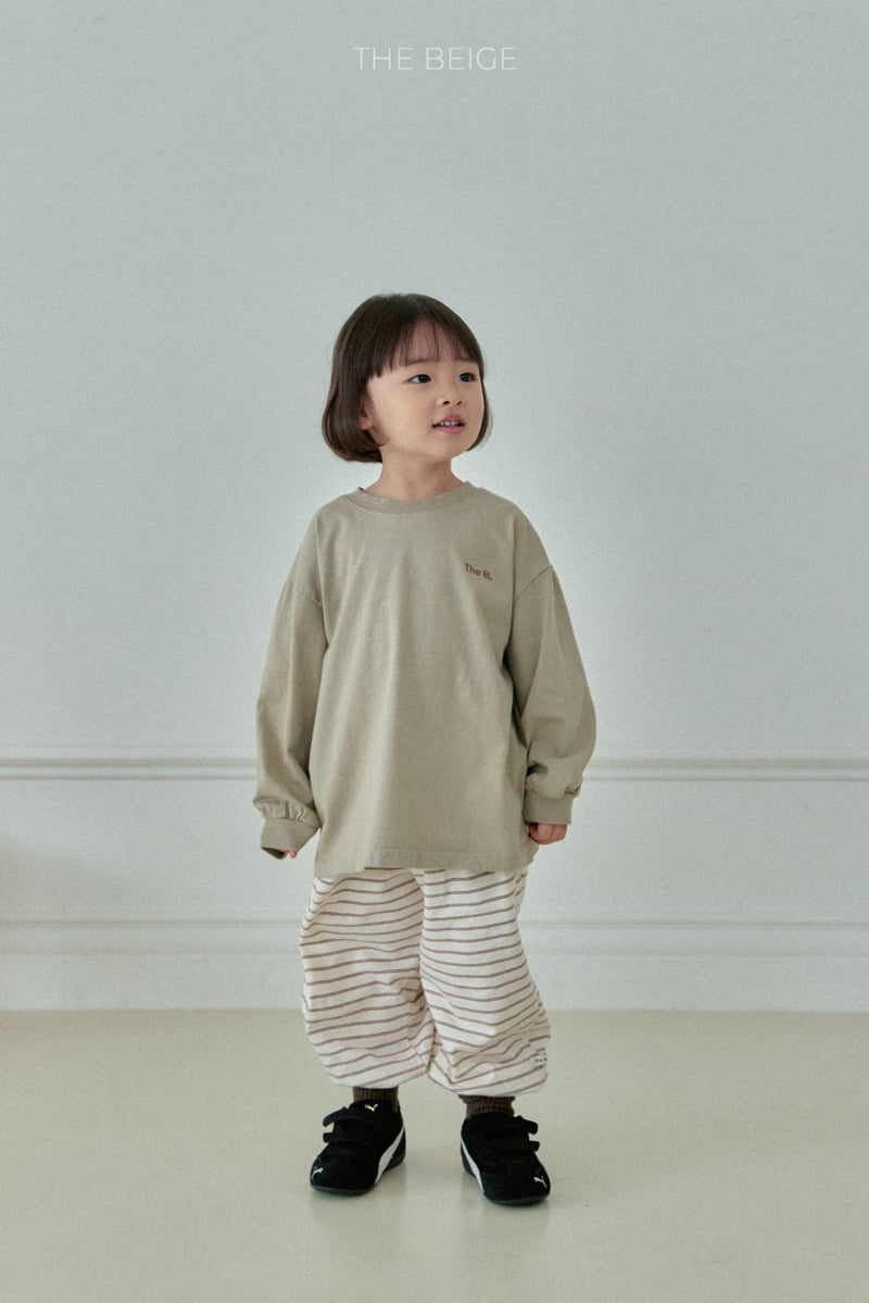 The Beige - Korean Baby Fashion - #babygirlfashion - The B Long Sleeve Tee - 10
