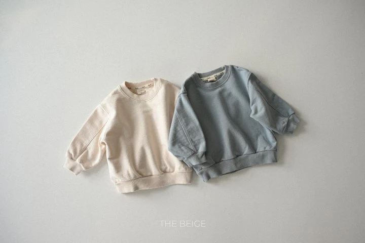 The Beige - Korean Baby Fashion - #babygirlfashion - Spring Seam Line Sweatshirt