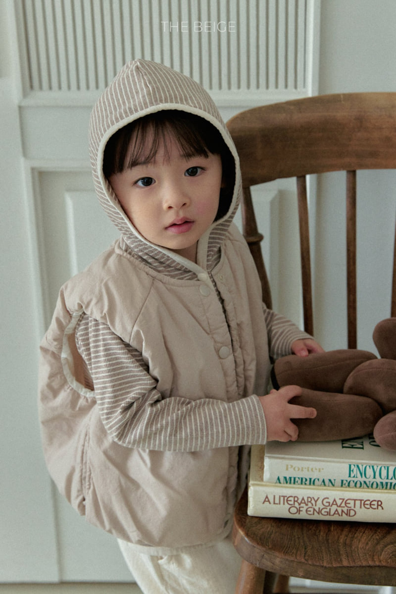 The Beige - Korean Baby Fashion - #babyoninstagram - Band Padded Vest - 12