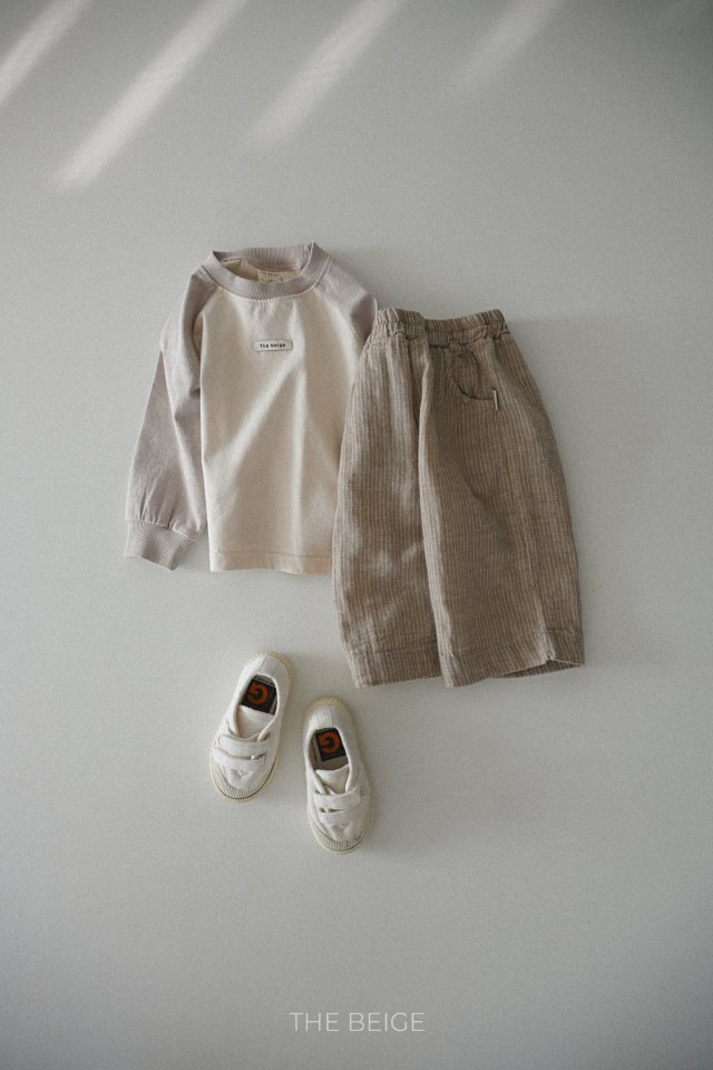The Beige - Korean Baby Fashion - #babyoninstagram - Stripe Wide Pants - 8