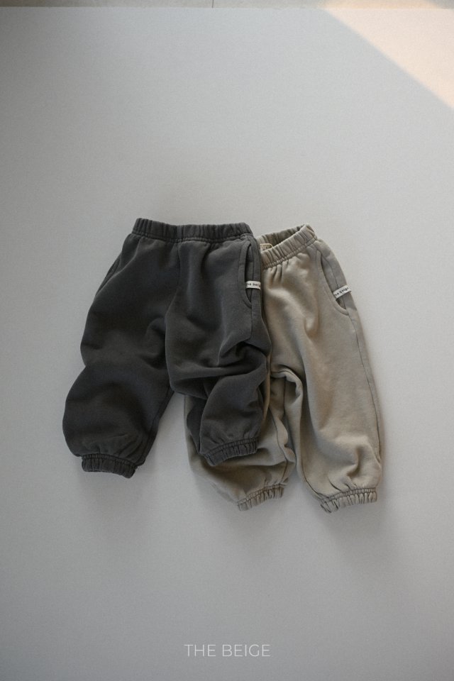 The Beige - Korean Baby Fashion - #babyoninstagram - Pigment Jogger Pants