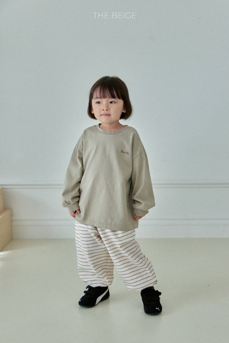 The Beige - Korean Baby Fashion - #babyoninstagram - The B Long Sleeve Tee - 12
