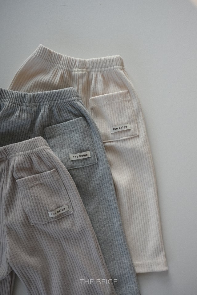 Spring Ribbed Wide Pants by The Beige for Baby - view 6