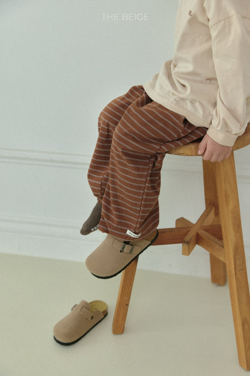 The Beige - Korean Baby Fashion - #babyoutfit - Spring Stripe Jogger Pants - 12