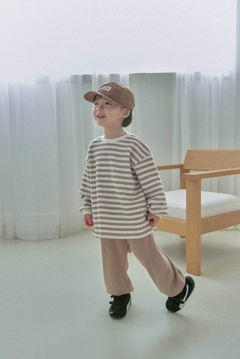 The Beige - Korean Baby Fashion - #babyoutfit - Eyelet Jogger Pants - 7