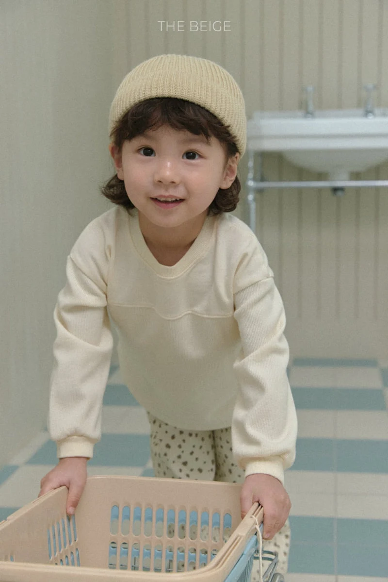 The Beige - Korean Baby Fashion - #babyoutfit - Contrast Long Sleeve Tee - 9