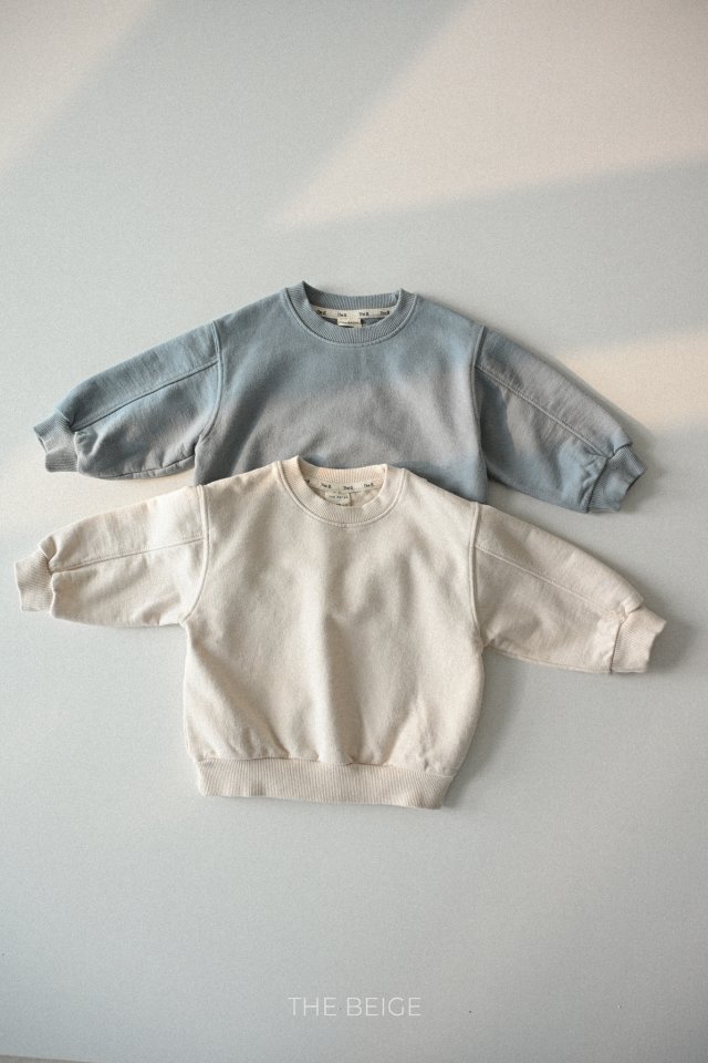 The Beige - Korean Baby Fashion - #babyoutfit - Spring Seam Line Sweatshirt - 5