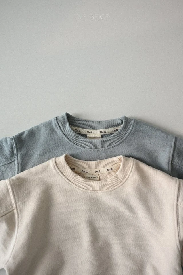 The Beige - Korean Baby Fashion - #babyoutfit - Spring Seam Line Sweatshirt - 6