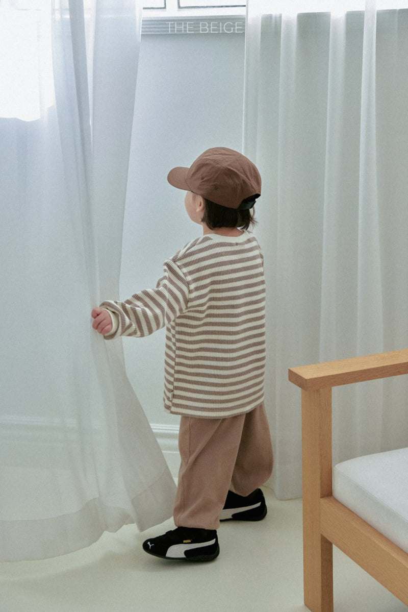 The Beige - Korean Baby Fashion - #babywear - Eyelet Jogger Pants - 8