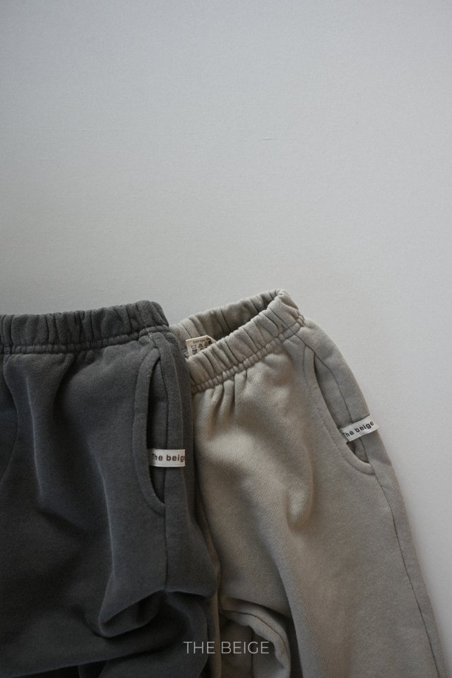 The Beige - Korean Baby Fashion - #babywear - Pigment Jogger Pants - 5