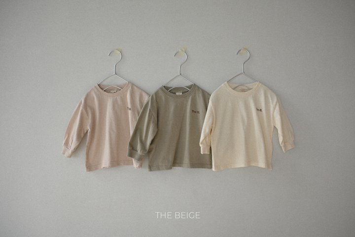 The Beige - Korean Baby Fashion - #babywear - The B Long Sleeve Tee
