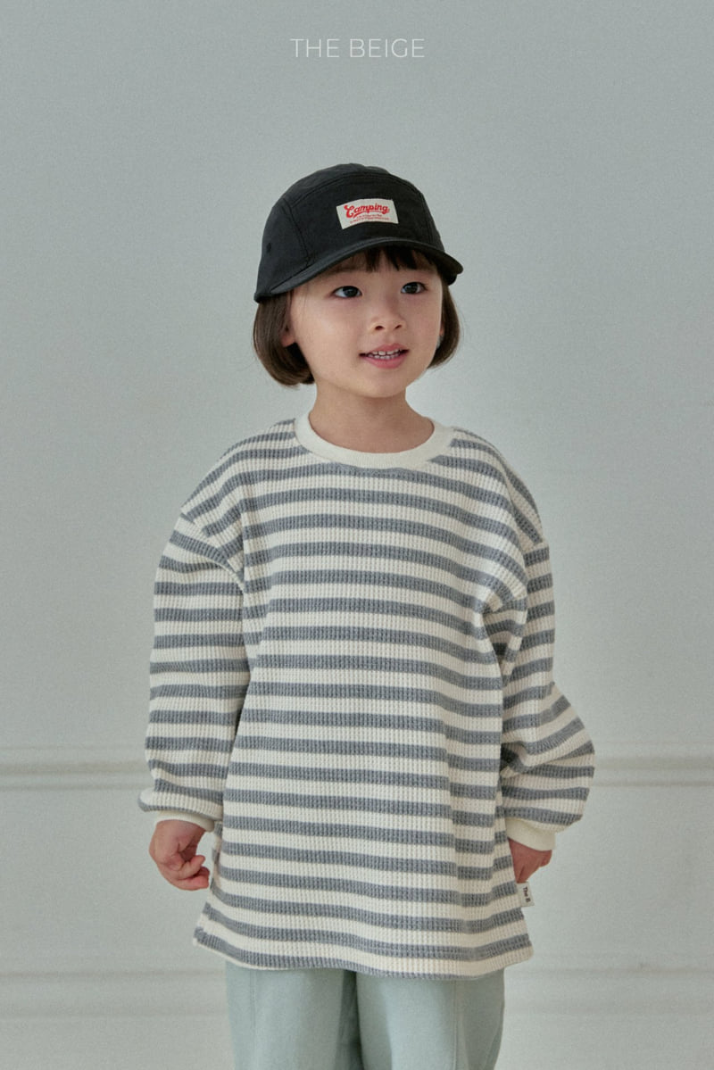 The Beige - Korean Baby Fashion - #babywear - Waffle Long Sleeve Tee - 12