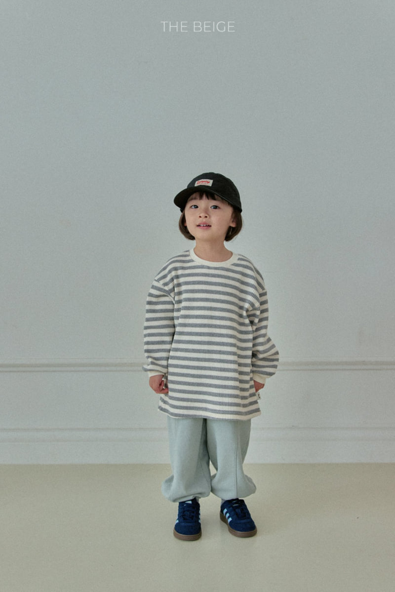 The Beige - Korean Baby Fashion - #onlinebabyboutique - Seam Line Jogger Pants - 8