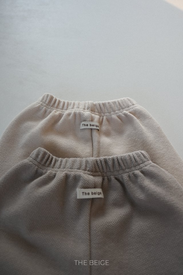 The Beige - Korean Baby Fashion - #onlinebabyboutique - Span Jogger Pants - 7