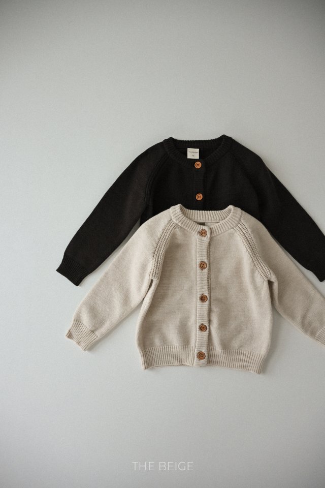The Beige - Korean Baby Fashion - #onlinebabyboutique - Spring Knit Cardigan - 4