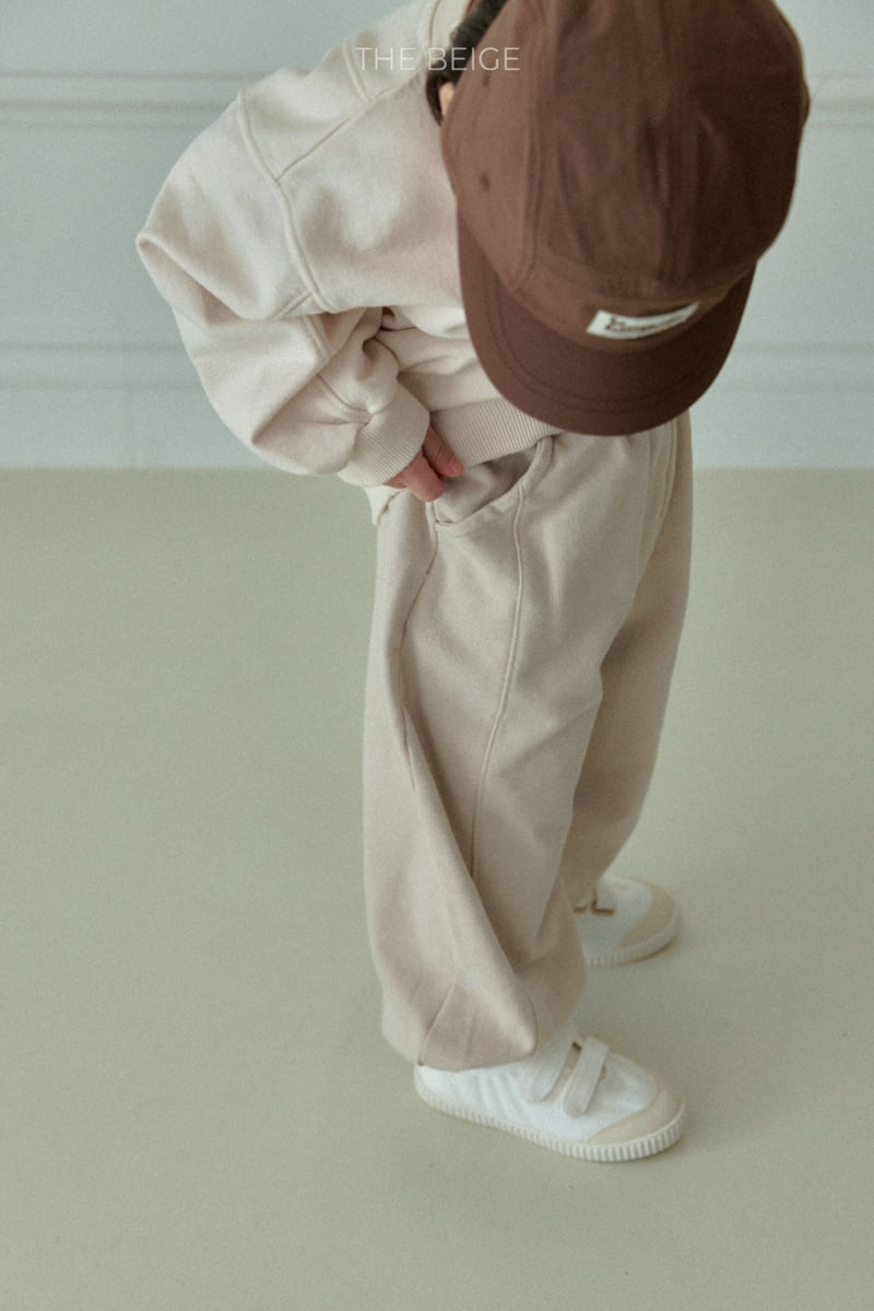 The Beige - Korean Baby Fashion - #onlinebabyshop - Seam Line Jogger Pants - 9