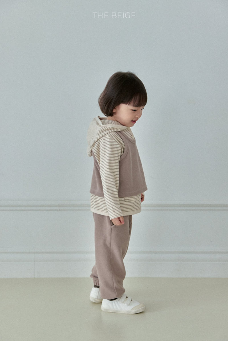 The Beige - Korean Baby Fashion - #onlinebabyshop - Span Jogger Pants - 8