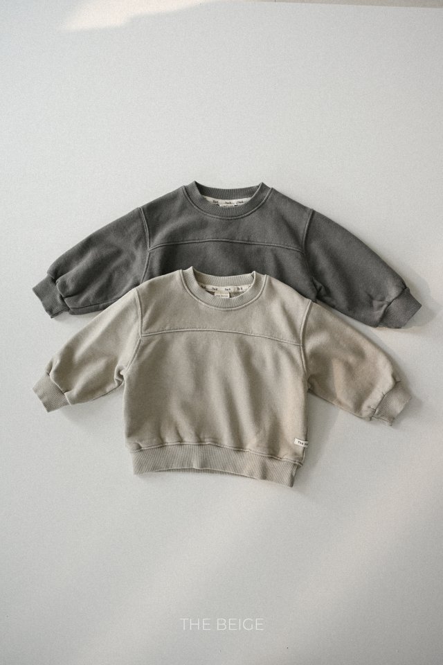The Beige - Korean Baby Fashion - #smilingbaby - Pigment Sweatshirt - 6