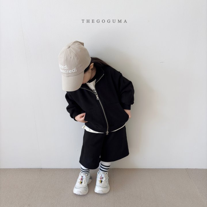 Thegoguma - Korean Children Fashion - #Kfashion4kids - Cushion Two-way Zip-up - 7