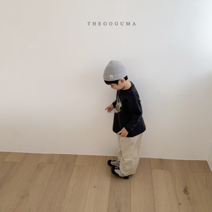 Thegoguma - Korean Children Fashion - #Kfashion4kids - Age Check Pants - 12