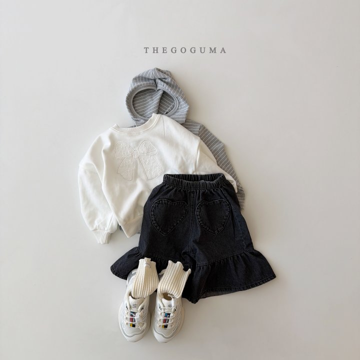 Thegoguma - Korean Children Fashion - #Kfashion4kids - Ribbon Embroidery Sweatshirt - 3