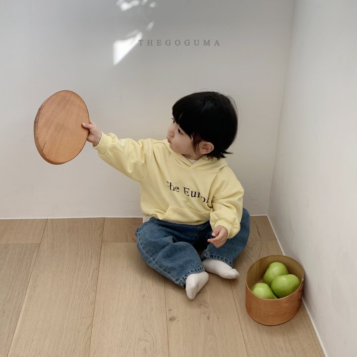 Thegoguma - Korean Children Fashion - #Kfashion4kids - Ring Chunky Denim Pants - 10