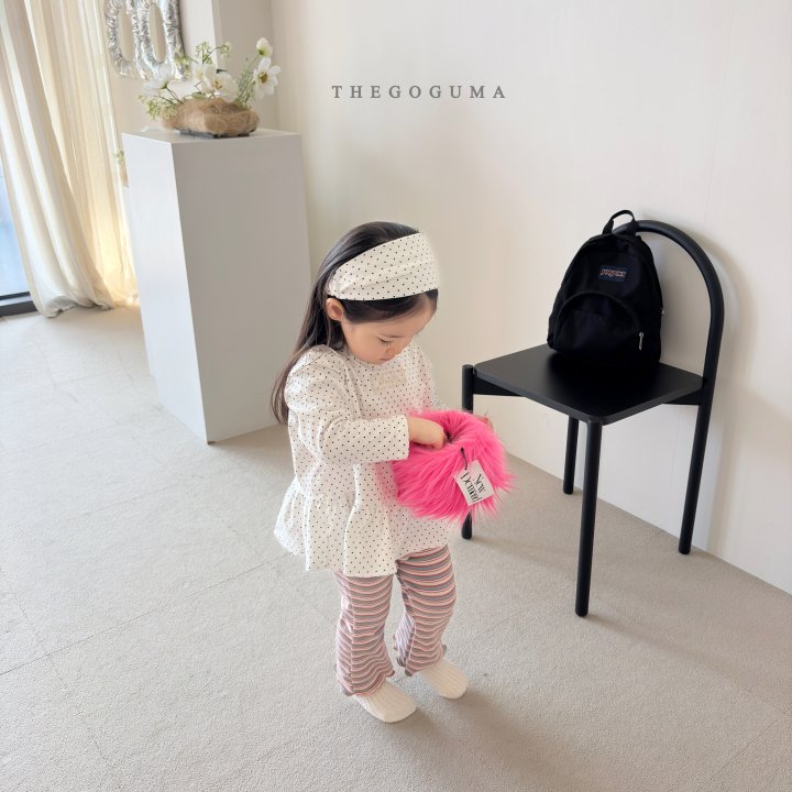 Thegoguma - Korean Children Fashion - #childofig - Lace Dot Frill Tee - 9