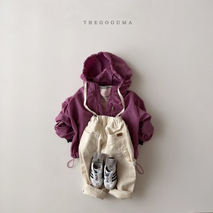 Thegoguma - Korean Children Fashion - #childofig - Dobby Windbreaker Jacket - 5