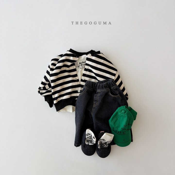 Thegoguma - Korean Children Fashion - #childofig - New Bermuda Denim Pants - 3