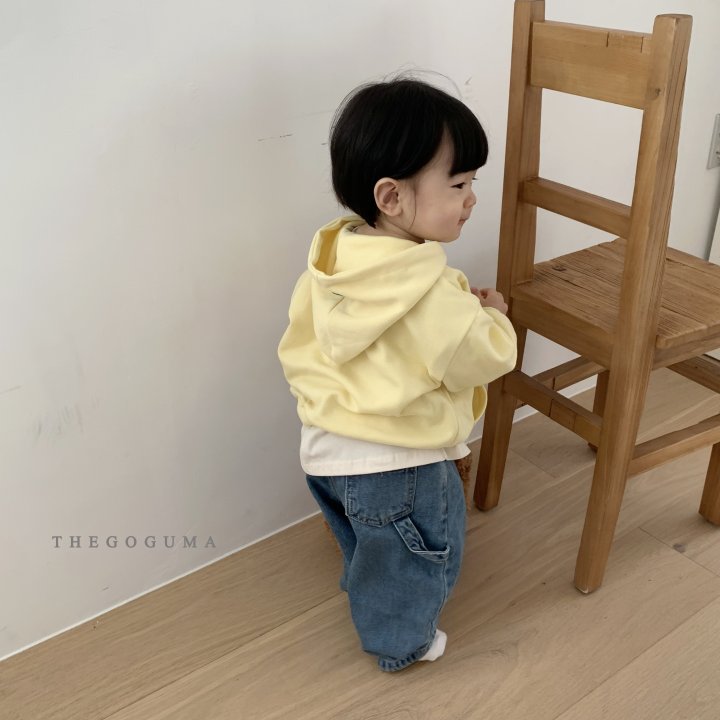 Thegoguma - Korean Children Fashion - #discoveringself - Ring Chunky Denim Pants - 5