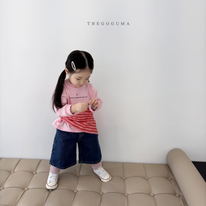 Thegoguma - Korean Children Fashion - #fashionkids - Pastel Pigment Tee - 5