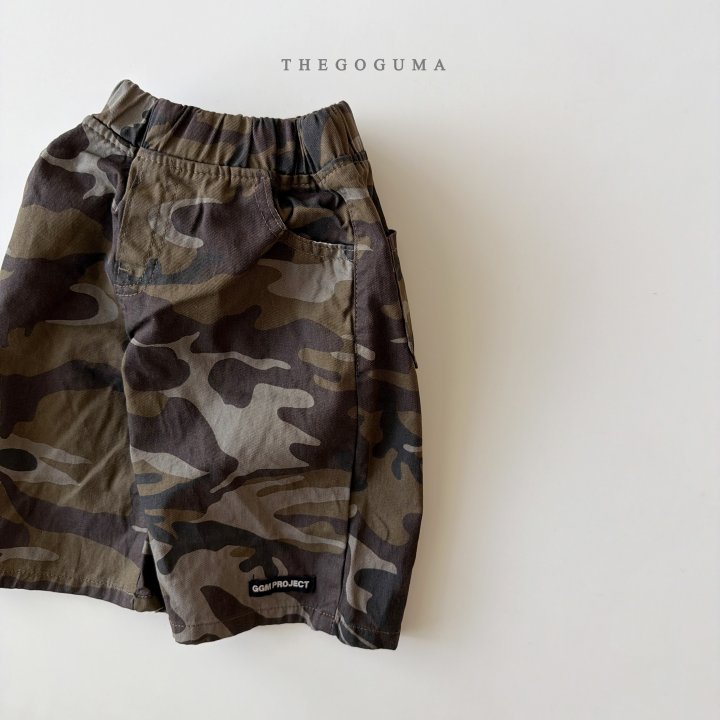 Thegoguma - Korean Children Fashion - #fashionkids - Camouflage Bermuda Pants - 11