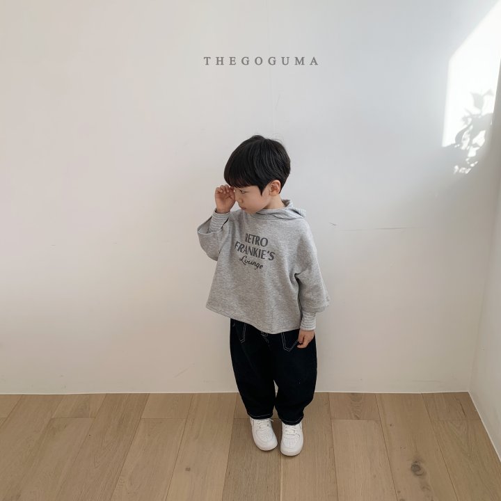 Thegoguma - Korean Children Fashion - #fashionkids - Outpocket Bangbang Denim Pants - 7