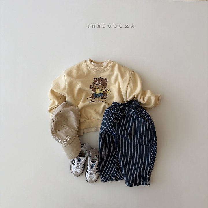 Thegoguma - Korean Children Fashion - #discoveringself - Stripe Pants - 4