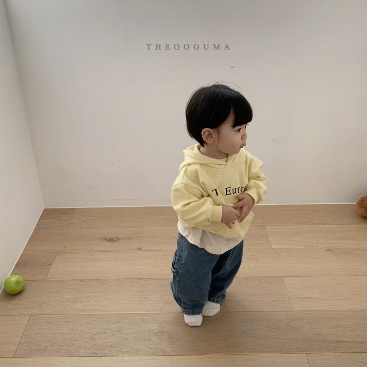 Thegoguma - Korean Children Fashion - #fashionkids - Ring Chunky Denim Pants - 6